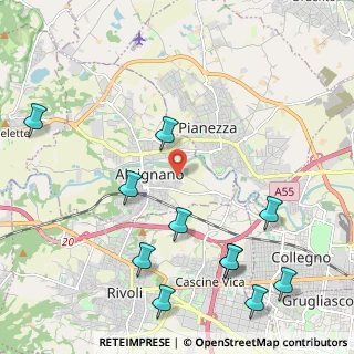 Mappa Via Ex Internati, 10091 Alpignano TO, Italia (2.68818)