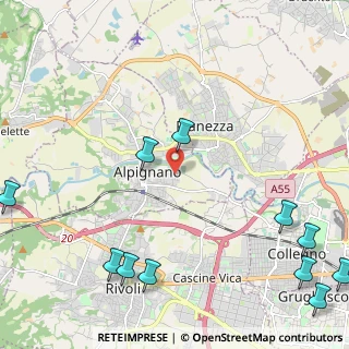Mappa Via Ex Internati, 10091 Alpignano TO, Italia (3.3875)