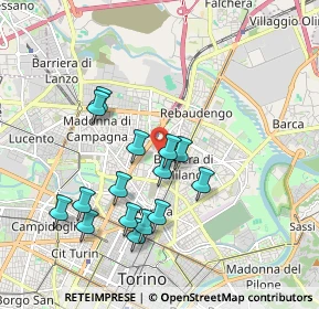 Mappa Via Fossata, 10155 Torino TO, Italia (1.79)