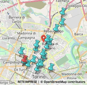 Mappa Via Fossata, 10155 Torino TO, Italia (1.972)
