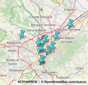 Mappa 10149 Torino TO, Italia (5.38545)