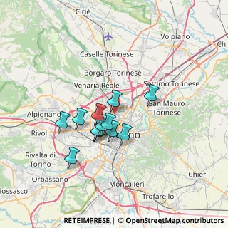 Mappa 10149 Torino TO, Italia (5.255)