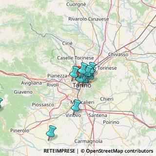 Mappa 10149 Torino TO, Italia (14.64273)