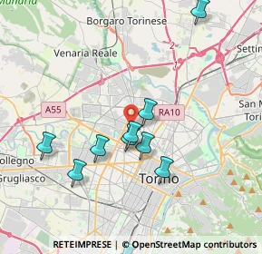 Mappa 10149 Torino TO, Italia (4.8475)