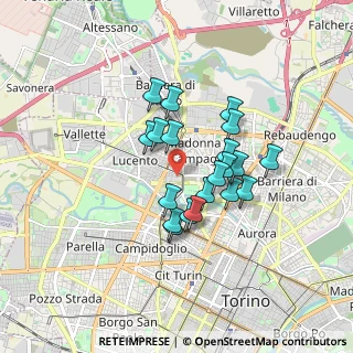 Mappa 10149 Torino TO, Italia (1.3355)