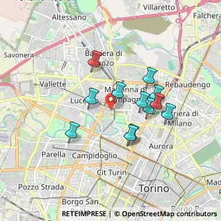 Mappa 10149 Torino TO, Italia (1.48083)