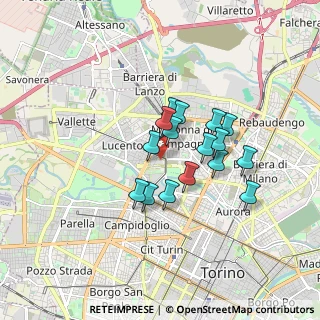 Mappa 10149 Torino TO, Italia (1.29063)