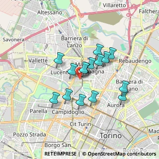 Mappa 10149 Torino TO, Italia (1.37333)