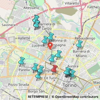 Mappa 10149 Torino TO, Italia (2.205)
