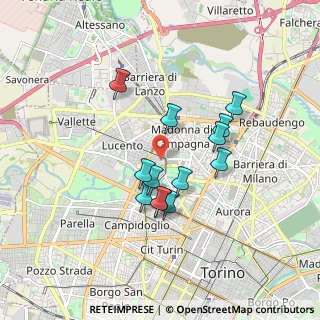 Mappa 10149 Torino TO, Italia (1.45923)