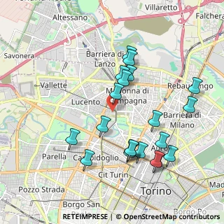 Mappa 10149 Torino TO, Italia (1.982)