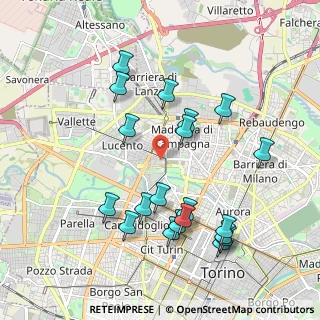 Mappa 10149 Torino TO, Italia (2.0695)