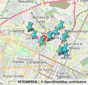 Mappa 10149 Torino TO, Italia (1.422)