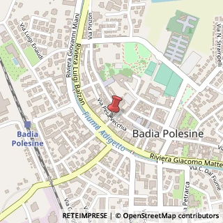 Mappa Via Giosuè Carducci,  35, 45021 Badia Polesine, Rovigo (Veneto)