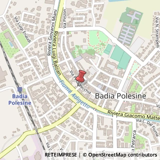 Mappa Via Giosuè Carducci,  63, 45021 Badia Polesine, Rovigo (Veneto)