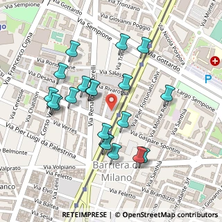 Mappa Via Ozegna, 10155 Torino TO, Italia (0.231)