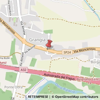 Mappa Via Moncenisio,  156, 10051 Avigliana, Torino (Piemonte)