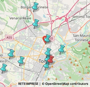 Mappa Via Adda, 10147 Torino TO, Italia (5.04923)