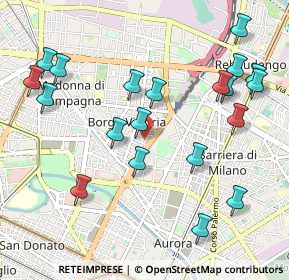 Mappa Via Adda, 10147 Torino TO, Italia (1.1555)