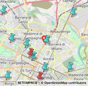 Mappa Via Adda, 10147 Torino TO, Italia (2.76909)