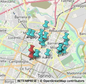 Mappa Via Adda, 10147 Torino TO, Italia (1.444)