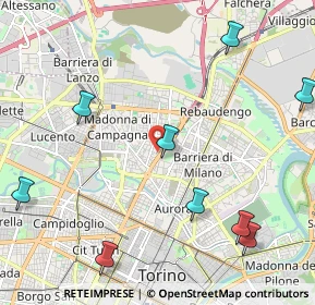 Mappa Via Adda, 10147 Torino TO, Italia (3.10545)