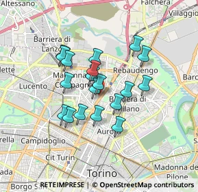 Mappa Via Adda, 10147 Torino TO, Italia (1.34)