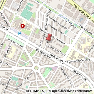 Mappa Via Giuseppe Tartini,  15, 10154 Torino, Torino (Piemonte)