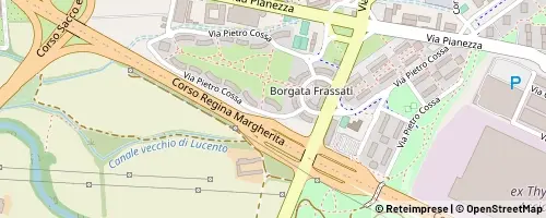 Mappa Torino