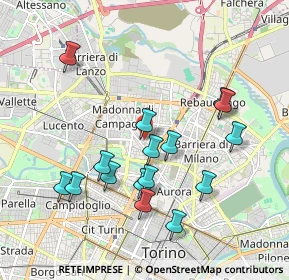 Mappa Via dei Fornelli, 10147 Torino TO, Italia (1.89875)