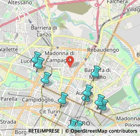 Mappa Via dei Fornelli, 10147 Torino TO, Italia (2.46)