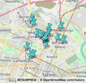 Mappa Via dei Fornelli, 10147 Torino TO, Italia (1.06412)
