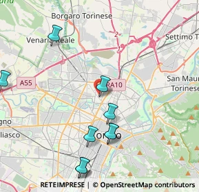 Mappa Via dei Fornelli, 10147 Torino TO, Italia (5.53667)