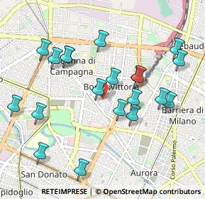 Mappa Via dei Fornelli, 10147 Torino TO, Italia (1.031)