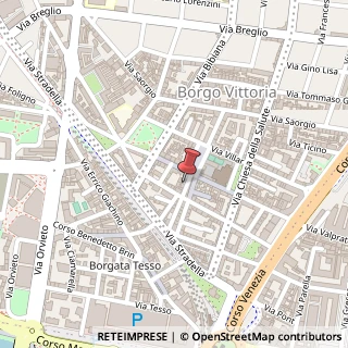 Mappa Via Vittoria, 15, 10147 Torino, Torino (Piemonte)