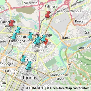 Mappa Via Sempione, 10154 Torino TO, Italia (2.26)