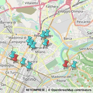 Mappa Via Sempione, 10154 Torino TO, Italia (2.11833)
