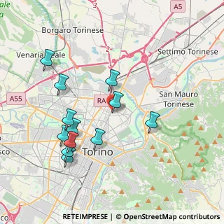 Mappa Via Monte Nero, 10154 Torino TO, Italia (3.92)