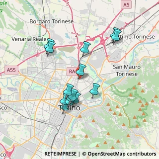 Mappa Via Monte Nero, 10154 Torino TO, Italia (3.40429)