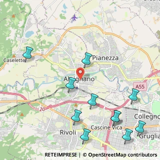 Mappa Via Riccardo Arnò, 10091 Alpignano TO, Italia (2.74909)