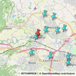 Mappa Via Arno, 10091 Alpignano TO, Italia (2.31818)