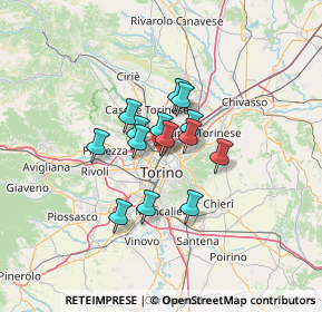 Mappa Via Privata Fontanella, 10147 Torino TO, Italia (8.42429)