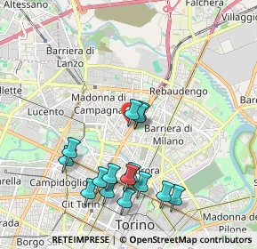 Mappa Via Privata Fontanella, 10147 Torino TO, Italia (2.01067)