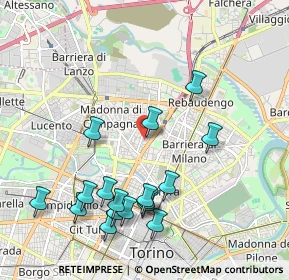 Mappa Via Privata Fontanella, 10147 Torino TO, Italia (2.19941)