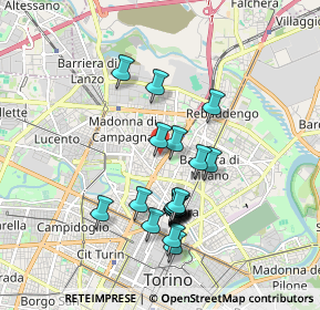 Mappa Via Privata Fontanella, 10147 Torino TO, Italia (1.63)