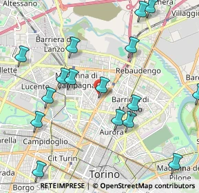 Mappa Via Privata Fontanella, 10147 Torino TO, Italia (2.43188)