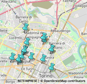 Mappa Via Privata Fontanella, 10147 Torino TO, Italia (2.01267)