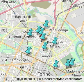 Mappa Via Privata Fontanella, 10147 Torino TO, Italia (1.745)