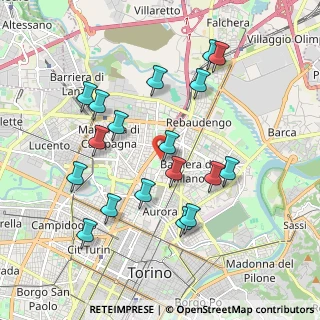 Mappa Piazza Ghirlandaio, 10155 Torino TO, Italia (1.93778)