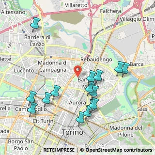 Mappa Piazza Ghirlandaio, 10155 Torino TO, Italia (2.21467)